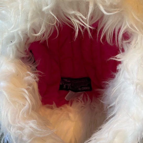 Unisex Choko Trapper Hat One Size White Grey Pink Snow Bunny Winter Snowboarding - Picture 7 of 13